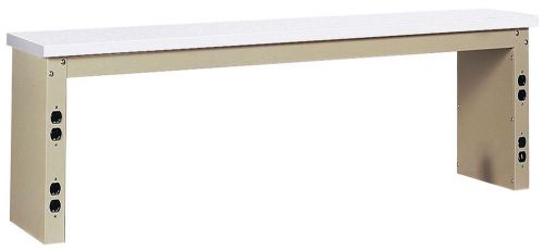 Edsal tb1274 laminate workbench riser 72&#034; x 18&#034; x 15&#034;d for sale