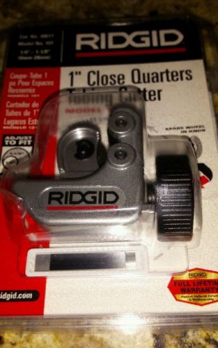 Ridgid 1 inch Close Quarters Tubing Cutters Model 101