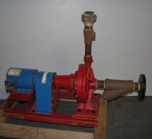 Bell &amp; Gossett Water Pump 2 HP MARATHON Motor B &amp; G
