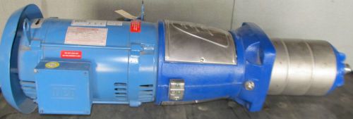 Weg 15hp 575v motor w/goulds submersible pump motor for sale