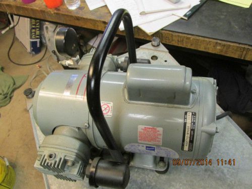 Gast vacuum pump model 4vcf-10-m400x for sale