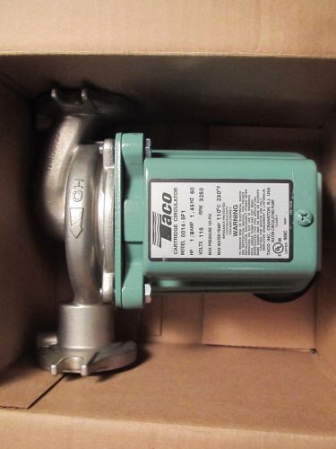 Taco 0014-sf1 circulator pump, 1/8 hp, 115v, 1.55 amps for sale