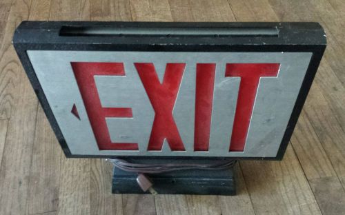 Vintage Light Up Exit Sign