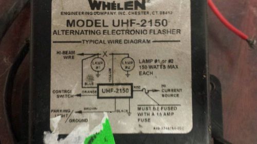 Whelen electronic flasher
