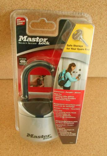 Master Lock Compact Portable Lock Box Set Own Combination  New 5406D