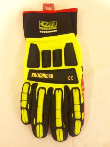 Ringers gloves roughneck xxl 2 pair of hivis impact oil &amp; gas field for sale