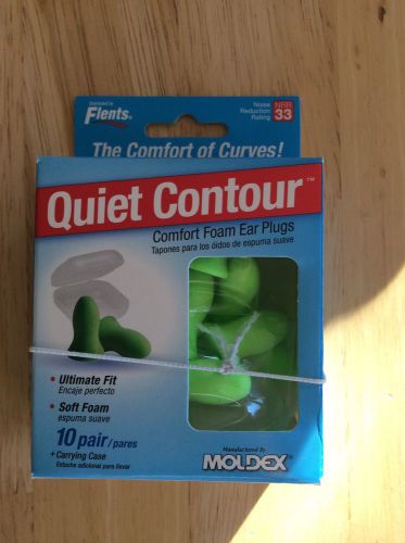 quiet contour comfort foam ear plugs 10 pairs