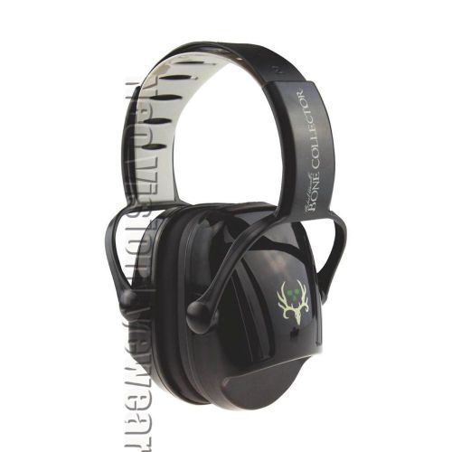 Bone collector auryon black ear muffs shooting hearing protection adjust nrr22 for sale