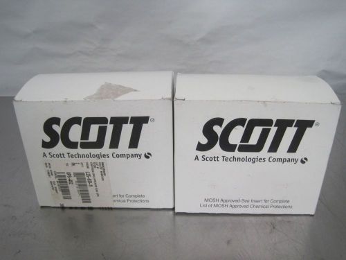 R112730 Lot (5) PR Scott Organic Vapor Acid Gas Cartridge 642-OA