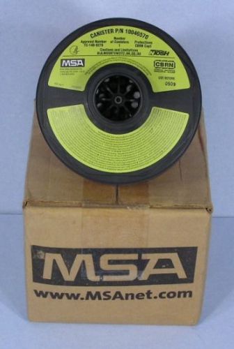 * msa 10046570 cbrn cap1 military millennium gas mask filter canister sealed * for sale