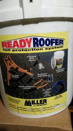 Miller trk2000/50 roof fall kit - titan b-compliant roof kit 50&#039; lifeline*nwt* for sale