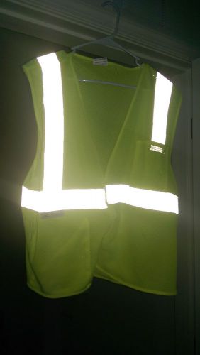 Radians Unisex Safety Yellow Vest Size L