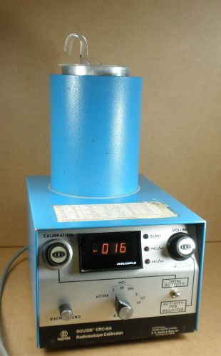 Squibb crc-6a radioisotope dose calibrator *parts* for sale