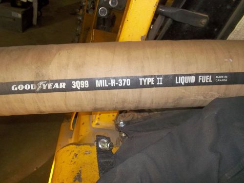4&#034; heavy duty rubber suction / discharge hose, pump, good year, camlock ends for sale