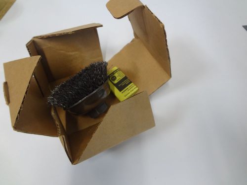 Weiler 13181 Crimped Wire Cup Brush 3 1/2 New