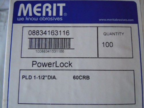 MERIT  - PLD 1-1/2 DIA.  Power Lock  60 CRB  (1box)