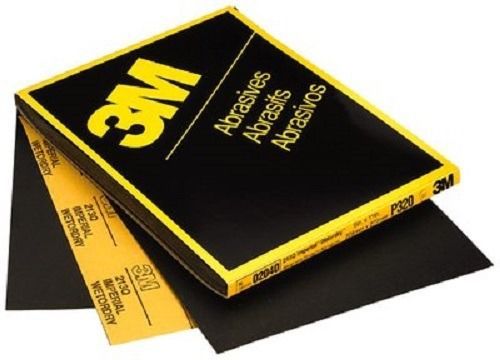 50 new 3M 02043 Imperial Wetordry Sanding Sheets, 9 in x 11 in, P220A sand paper