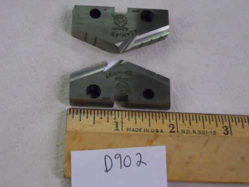 2 new 48 mm allied spade drill insert bits. 454h-48 amec {d902} for sale