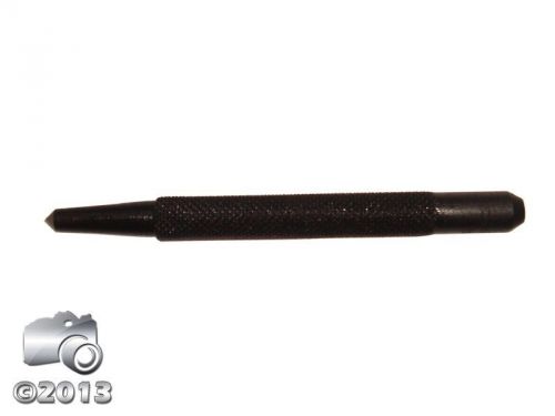 New Hi Quality Metal Black Center Punches, 4&#034; Length, 1/8&#034; Size : In Round Shape