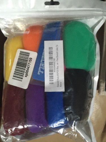 Bluecell Pack of 8 PCS Black/Purple/Hot Pink/Brown/Blue/Orange/Yellow/Green Hand