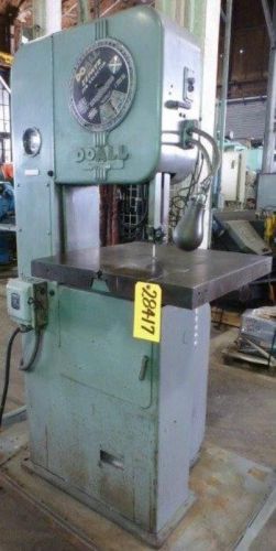 Doall vertical band saw z-16 (28417) for sale