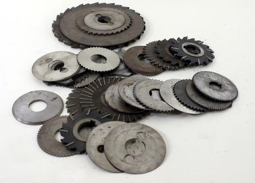 Assortment of saws for milling machine