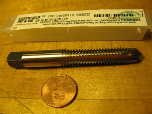 5/16&#034;-24 gun tap, greenfield  h3 for sale