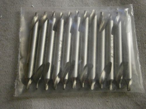 12 pc #2 center drill bit  high speed steel countersink 3/16&#034; for sale