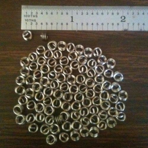 100 new helicoil screw thread inserts 6-32 x .138 for sale