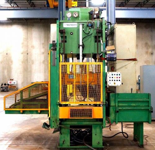 20 ton tecnopres kzp 20s hydraulic press, 37.4&#034; x 27.5&#034; between columns, 47.2&#034; o for sale