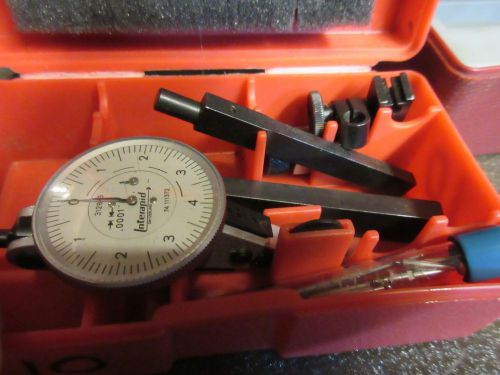Interapid 312b-3 dial test indicator .0001&#034; mulitple attachments &amp; contacts nice for sale