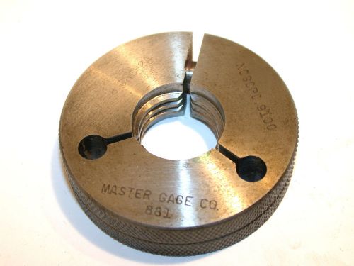 Master gage co. no go thread ring gage 1&#034;-20 nef-2a -free shipping for sale