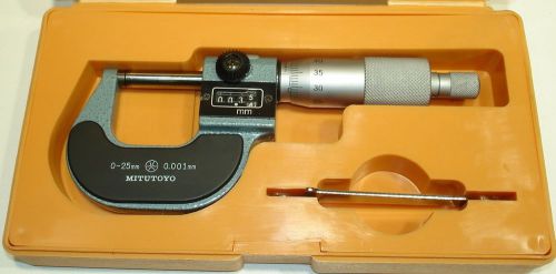 Mitutoyo 193-111 - Digital Micrometer, Outside, 0 to 25mm - New