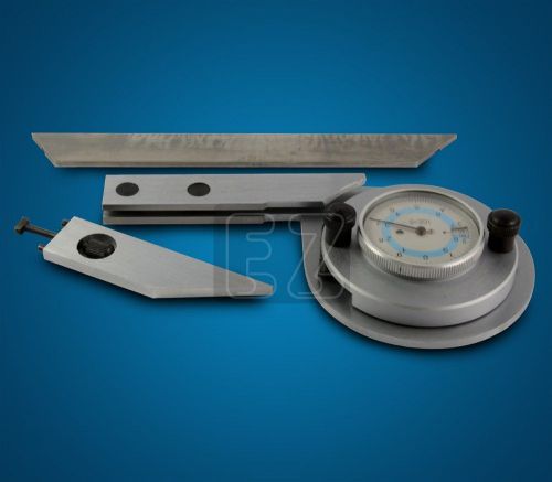 6&#034; dial universal bevel protractor stainless steel for sale