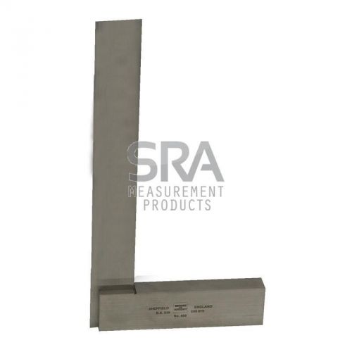 Engineer square 225mm/ 9&#034; moore + wright precision ground measure faces 400-09 for sale