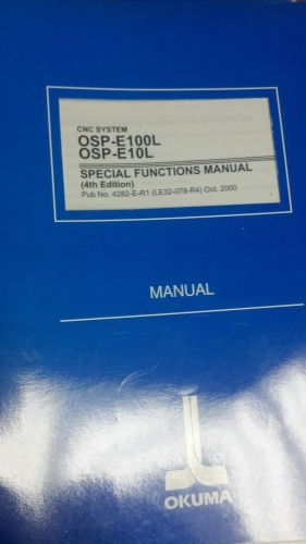 OSP-E100L Special Operations Manual 4th Edition Pub No 4282-E-R1 (LE32-078-R4)