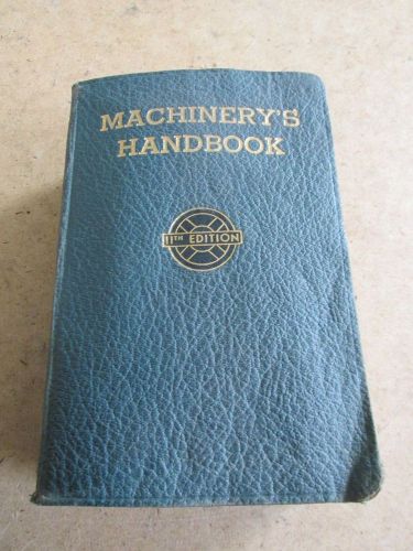 Machinery Handbook 11th Edition