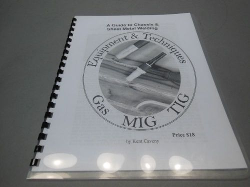 Equipment &amp; techniques mig, tig, and gas #70000e for sale