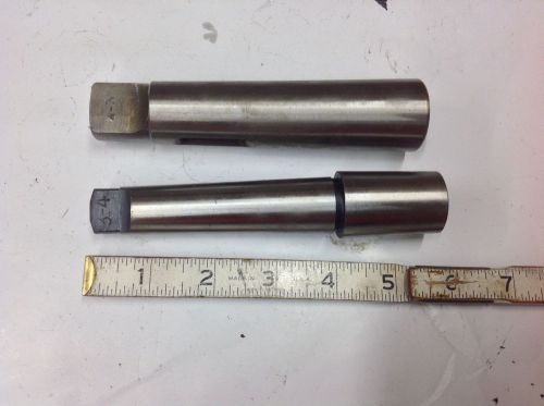 2 Piece Tooling, 3-4 Chuck Arbor, 3MT x 4JT &amp; 4-3 MT Adapter. UNKNOWN BRAND