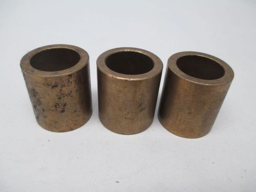 Lot 3 new boston bearing assorted b1622-12 1x1-1/8x1-1/2in bushing d305222 for sale