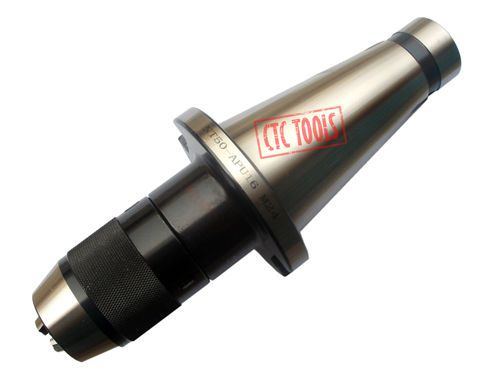 16mm keyless high precision drill chuck with nt50 m24 arbor cnc milling #l12003 for sale