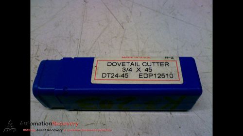 NIAGARA CUTTER 12510 DOVETAIL CUTTER 3/4 INCH, 45 DEGREE ANGLE, NEW