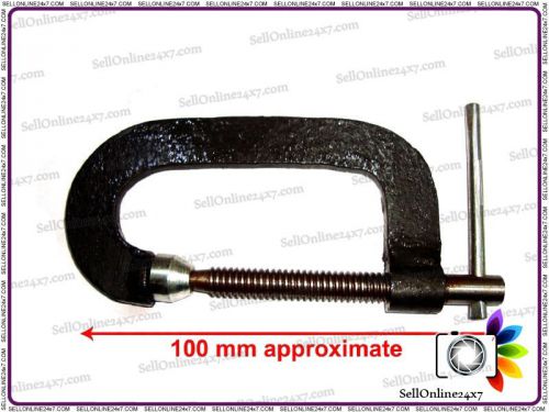 New hi quality tools &amp; parts  4 inches : 100mm metal black forged g clamp for sale