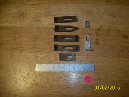 7-machinist/toolmaker holddowns 5- with threaded jack screw holes for sale
