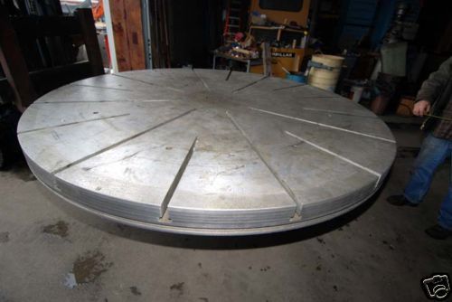 Bullard Cast Aluminum Table 8 Ft. 11 In.
