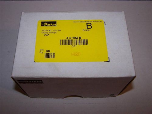 PARKER 6-6-6-JBZ-B UNION TEE BRASS 3/8 TUBE X 3/8 TUBE X 3/8 TUBE NEW LOT OF 7