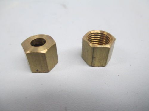 LOT 2 NEW WEXXAR BR-124 GLUE NOZZLE NUT BRASS D244852