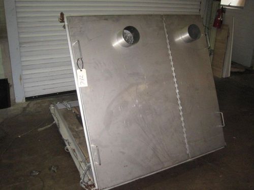 Two Component Stainless Steel Hopper, Approximately 26cuft