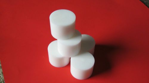 5 mill cnc material plastic white acetal delrin rods  2.25&#034; x 1.75&#034; for sale