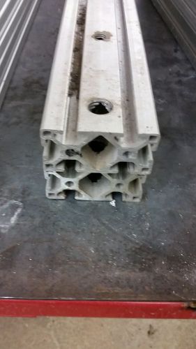80/20 1.5&#034; x 3&#034; machined t-slot ultra lite extrusion #1515-ul 27&#034; (2 pieces) for sale